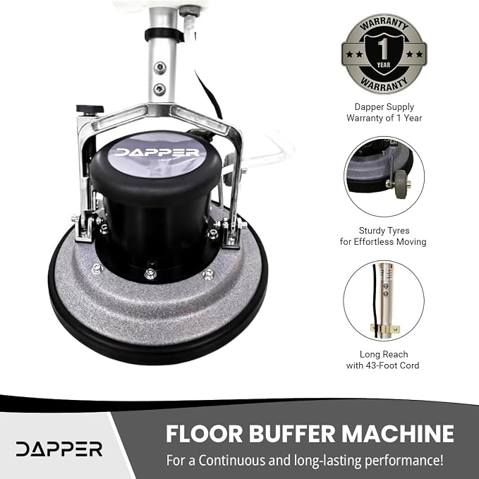 13" Heavy-duty Multi-Functional Floor Buffer Polisher Machine - Image 4