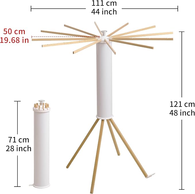 Clothes Drying Rack 4 Legs, Laundry Hanger Dryer Rack, Portable Drying Rack - Image 2