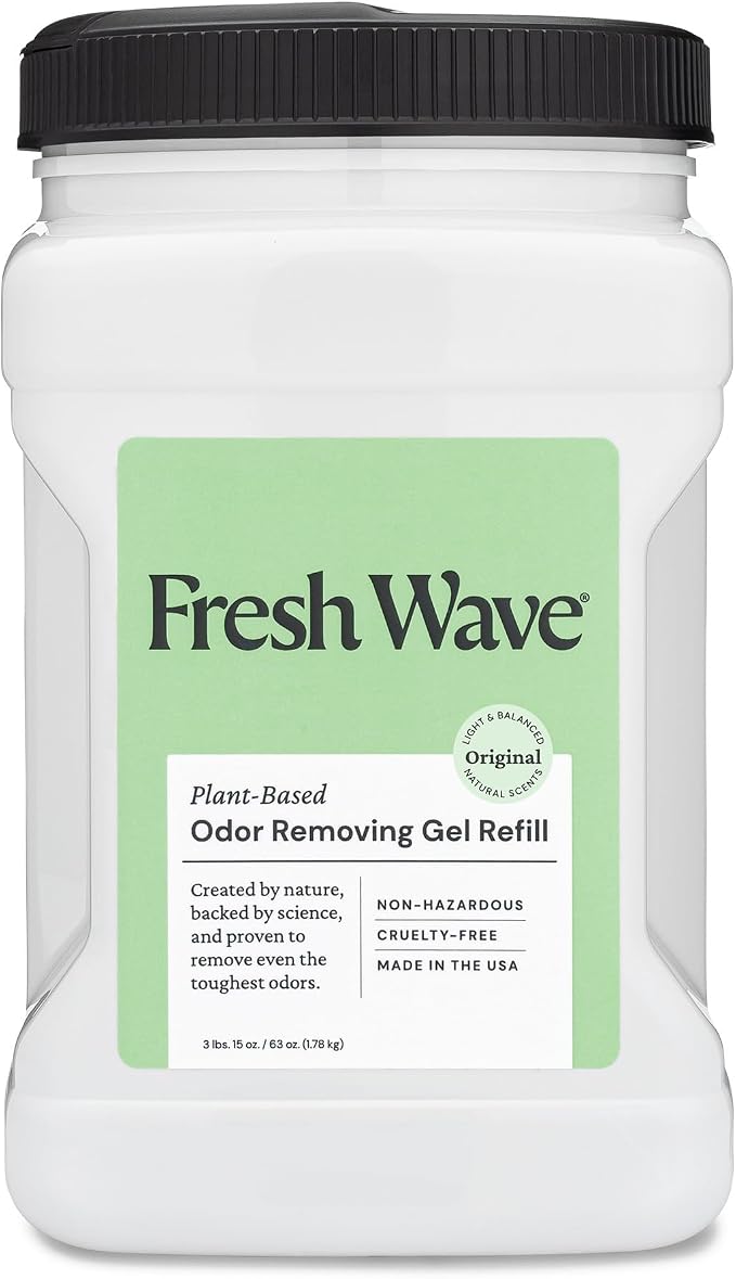 Fresh Wave Original Scent Odor Removing Gel Refill, 63 oz. | Safer Odor by FreshWave