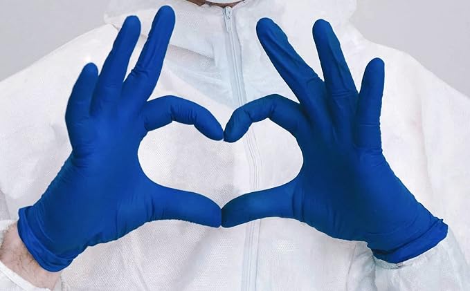 Inspire Nitrile Exam Gloves | The Original Quality Stretch Nitrile Cobalt Blue - Image 6