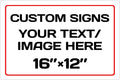 Custom Aluminum Weatherproof Metal Sign by Repaly