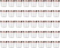Novelinks 4 Ounce Clear Plastic Jars by novelinks