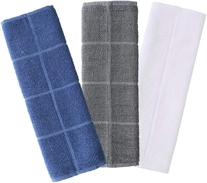 Glynniss Kitchen Dish Cloths Highly Absorbent Dish Rags 100% Cotton Wash Cloths - Image 6