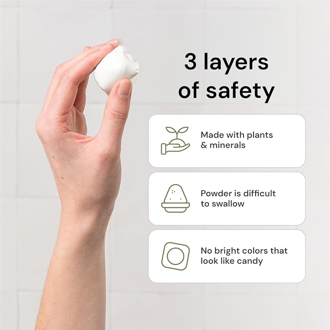 Grab Green Garbage Disposal Freshener and Cleaner Pods, Tangerine - Image 4