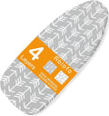 12 x 32 Tabletop Ironing Board Cover and Premium Heavy Duty 4 Layer Pad Extra by Rblofo