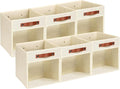 HNZIGE 11 x 11 Storage Cubes Bins by HNZIGE