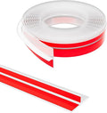T-Shaped Door Draft Stopper, 1.97 in x 40 Ft Silicone Seal Strip by Elvone