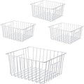 Upright Freezer Organizer Bins， Freezer Baskets by Unknown