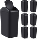 Hoolerry 6 Pcs 3 Gallon/12 Liter Small Trash Can Plastic Kitchen Garbage by Hoolerry