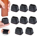 Ezprotekt 8 Pcs Rectangle Black Felt Chair Leg Floor Protectors by VisittheEzprotekt
