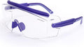 UKNOW Safety Goggles Over Glasses, Safety Glasses Anti Fog Wraparound Eye by UKNOW