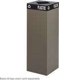 Safco Products 2984BR Public Square Recycling Receptacle Base by SafcoProducts