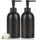Natheeph 14OZ Ceramic Soap Dispenser Ceramic Soap Pump Dispenser Can Fill Liquid by Natheeph