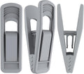 Hanger Clips for Velvet Hangers, Non-Slip Plastic Clips Skirt Hanger Clips for by TOFIIGREM