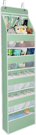 Univivi 6-Shelf Over Door Hanging Organizer Fabric Baby Door Storage by Univivi