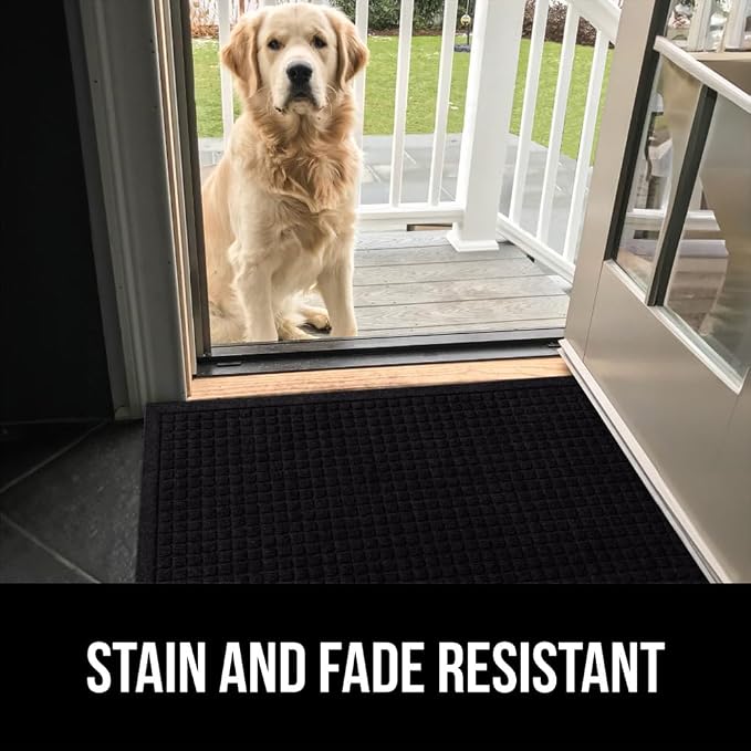 GORILLA GRIP Front Door Mat, Indoor Outdoor Ultra Absorbent HydroAbsorb Doormat - Image 9