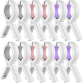 Senbowe 12 Pack Beach Towel Clips, Pool Chair Clips, Heavy Duty Plastic Clothes by Senbowe