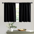 RYB HOME Black Curtains Blackout by RYBHOME