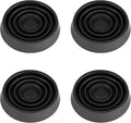 Furniture Coasters, 1.5X1.5 Rubber Caster Cups Non Slip Furniture Pads Non Skid by VOCOMO