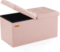 HAUSFRAU - 30 Inches Storage Ottoman Bench by HAUSFRAU-FamilyRunsOnCooking