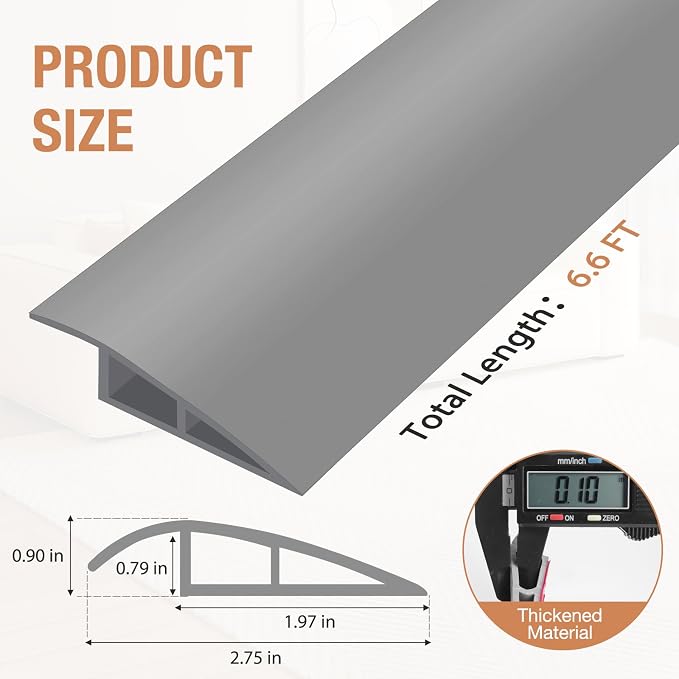 Floor Transition Strip Self Adhesive Vinyl Door Threshold - Image 5