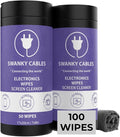 Screen Cleaner Wipes: Electronic Wipes by SWANKYCABLES