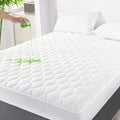 GRT Twin XL Mattress Protector Waterproof, Rayon from Bamboo, Cooling Quilted by GRT