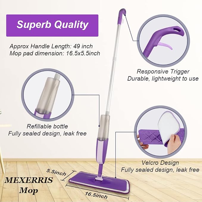 Spray Mops for Hardwood Floor Cleaning - Image 3