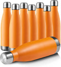 MEWAY 17oz Sport Water Bottle 8 Pack Vacuum Insulated Stainless Steel by MEWAY