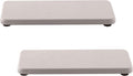 2 Pcs Water Absorbing Stone Trays, Kitchen/Bathroom Sink Soap Dish, Diatomite by NiuYichee
