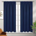 BGment Navy Blue Blackout Curtains 54 Inches Length by BGment