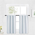 RYB HOME White Curtains for Bedroom by RYBHOME