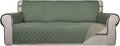 PureFit Reversible Quilted Sofa Cover, Water Resistant Slipcover Furniture by PureFit