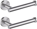 TASTOS Toilet Paper Holder SUS304 Stainless Steel Round Size Brushed Nickel 2 by TASTOS