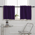Pickluc Rod Pocket Tier Curtain by PICKLUC