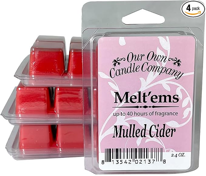 Our Own Candle Company Premium Wax Melt, Mulled Cider Scent, 6 Cubes, 2.4 oz by OurOwnCandleCompanycandles