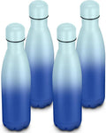 17oz Cola-Bottle Shaped Stainless Steel Leak-proof Water Bottle, Double Wall by Unknown