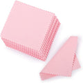 SEVENWELL 50pcs Jewelry Cleaning Cloth Pink Polishing Cloth by SEVENWELL