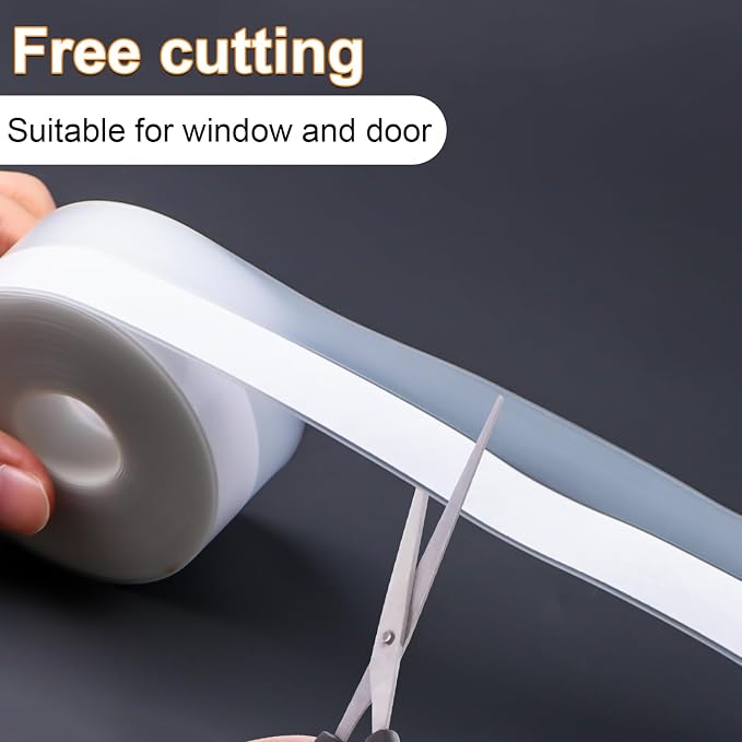 FOURGUN Weather Stripping Door Seal 45 MM * 16.5FT Insulates Soundproofs Perfect - Image 4