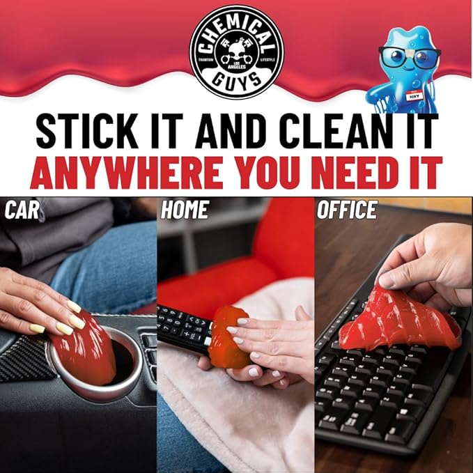 Chemical Guys Sticky Icky Car Cleaning Gel, Automotive Dust Car Crevice Cleaner - Image 4