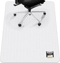 Kuyal Office Chair Mat for Carpet, 32x55 Clear Heavy Duty Computer Chair Mat by Kuyal
