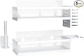 PUSDON Metal Wall Hanging Basket 2 Packs DIY Suitable by PUSDON