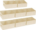 DIMJ Closet Storage Bins, 8 Pack Storage Baskets by DiMJ