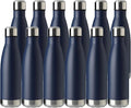 MEWAY 17oz Sport Water Bottle 12 Pack Vacuum Insulated Stainless Steel by MEWAY