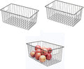 16inch Freezer Wire Storage Organizer Baskets, Household Refrigerator Bins by Y.Z.Bros
