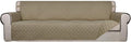 PureFit Reversible Quilted Sofa Cover, Water Resistant Slipcover Furniture by PureFit