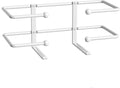 niffgaff Glove Box Dispenser Wall Mount: White Glove Holder Organizer by niffgaff