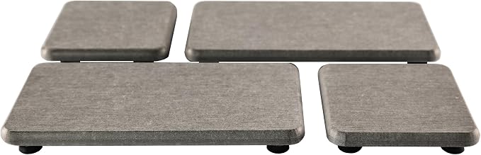 Set of 4 Water Absorbent Diatomite Coasters, Diatomaceous Earth Kitchen Soap by NiuYichee