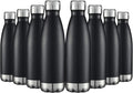 HASLE OUTFITTERS 17oz Stainless Steel Water Bottles Bulk, Vacuum Insulated by HASLEOUTFITTERS