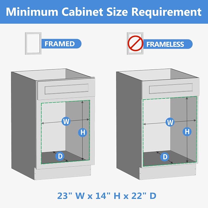 ROOMTEC 2 Tier Individual Pull Out Cabinet Organizer 22½"W x 21½"D, Slide Out - Image 4